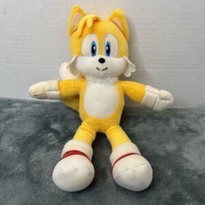 Jakks Pacific Sonic The Hedgehog 3 Movie Tails 9” Yellow Plush 2022